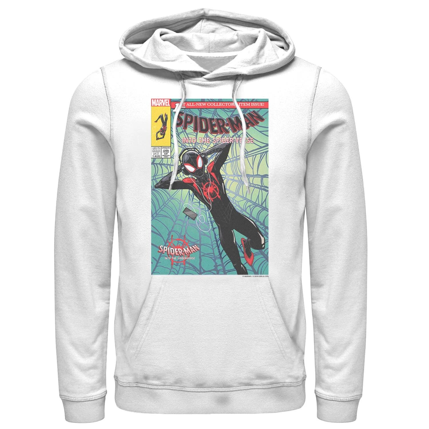 

Мужская толстовка с рисунком и обложкой комиксов Marvel Spiderverse Collectors