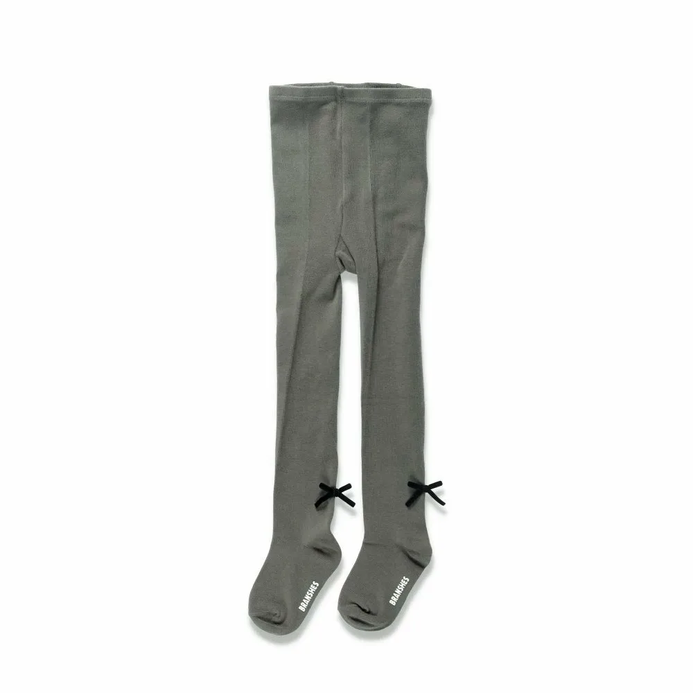 Колготки с бархатной лентой Branshes, gray
