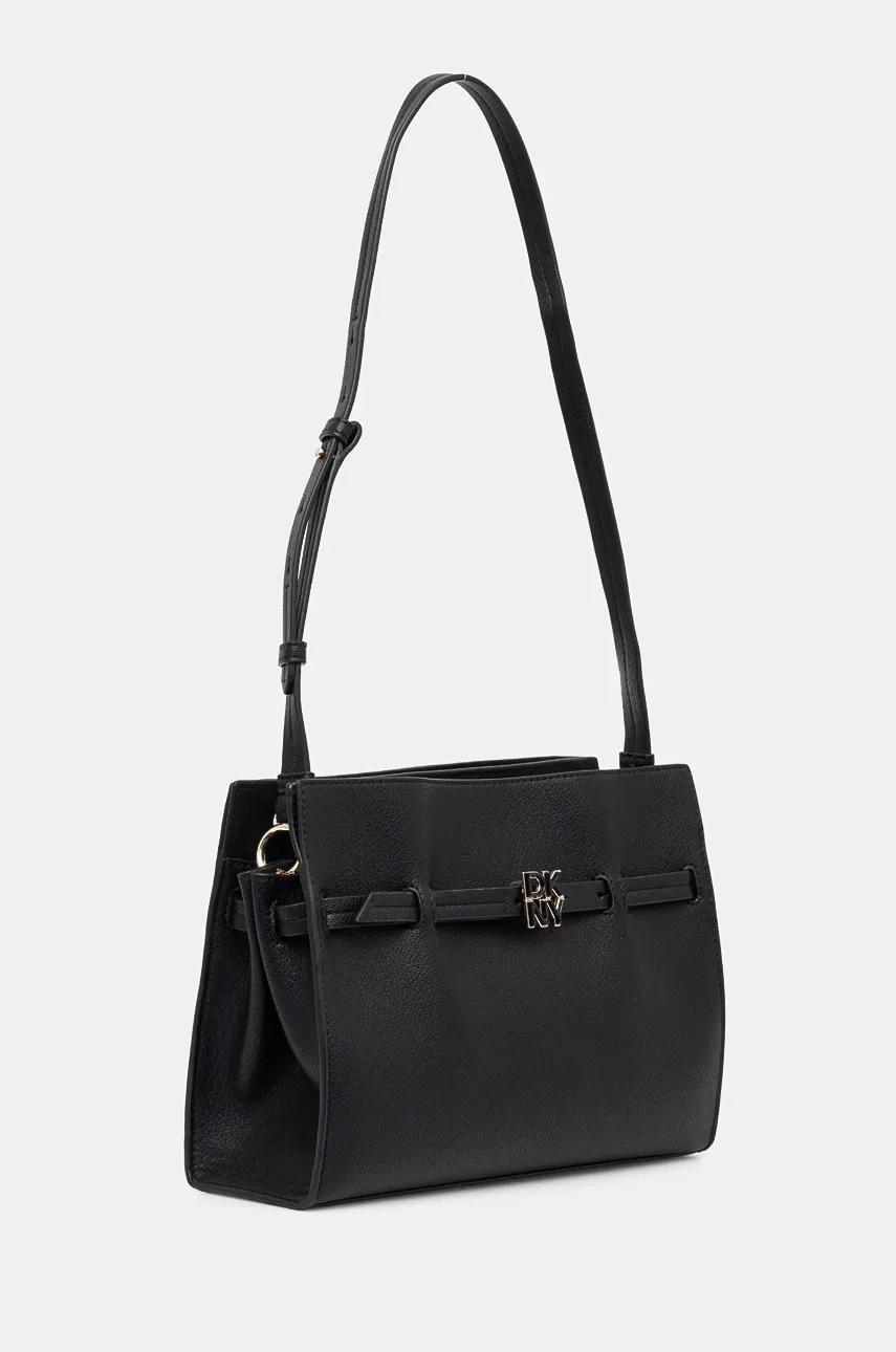 

Кожаная сумочка Dkny, черный