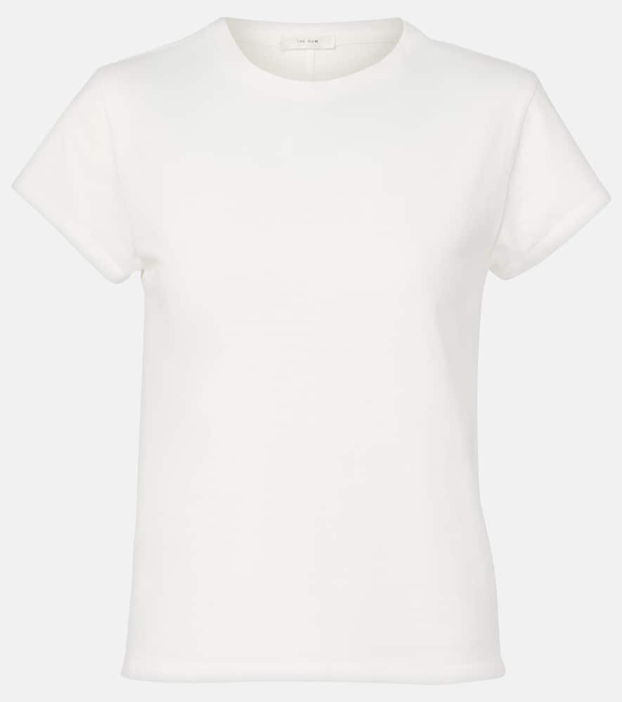 

Футболка из хлопкового джерси The Row, Off-White