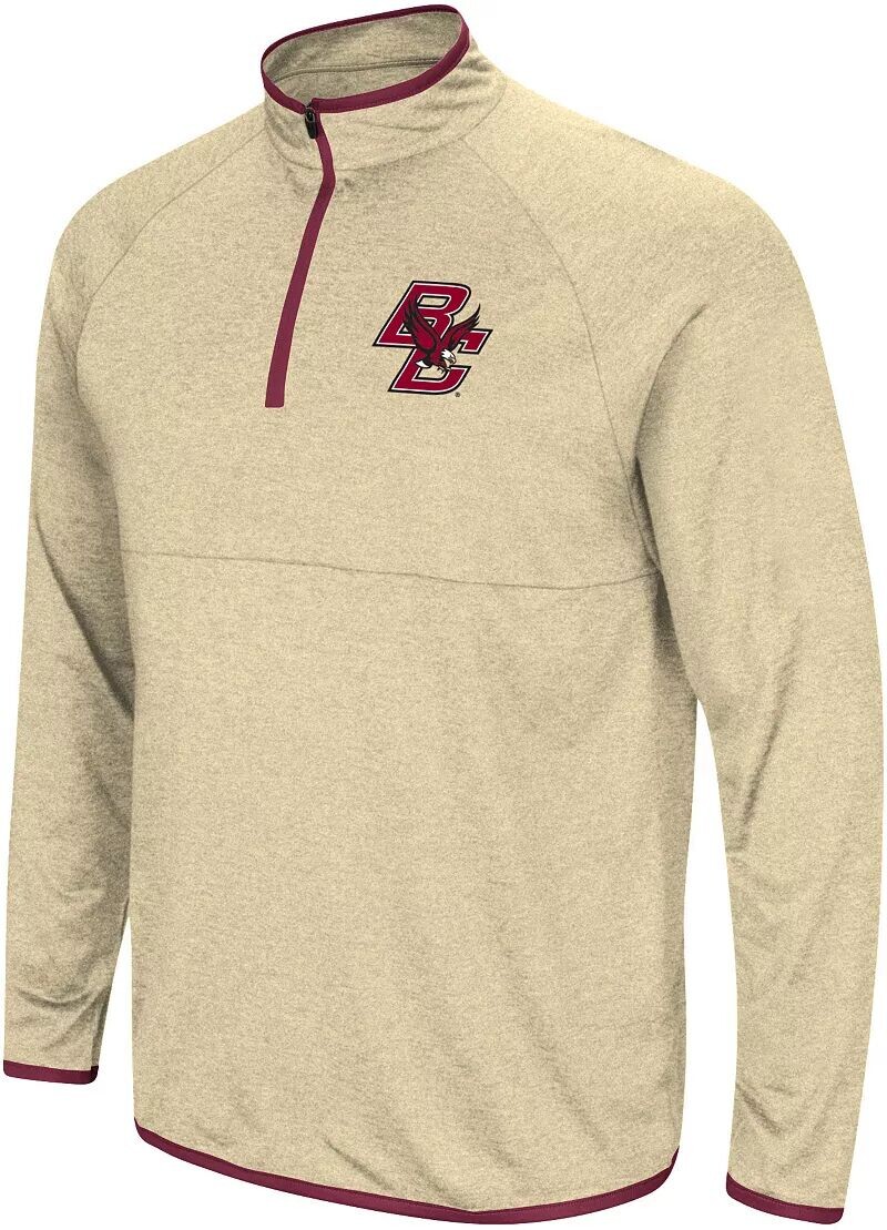 

Colosseum Мужской пуловер Boston College Eagles Gold с молнией