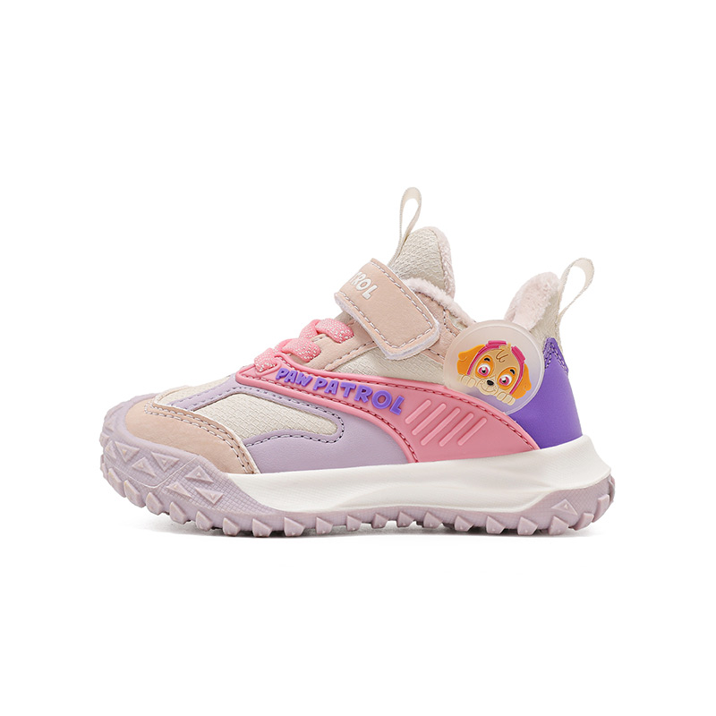 

Скользостойкие, износостойкие, термостойкие, легкие, амортизирующие низкие детские повседневные кроссовки Kids' PAW PATROL, фиолетовый