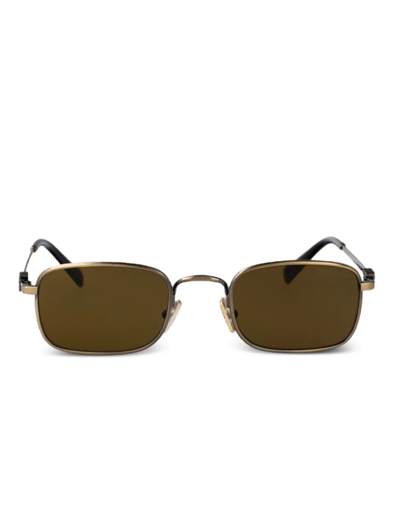 

Miu Miu Eyewear square-frame солнцезащитные очки, золотой
