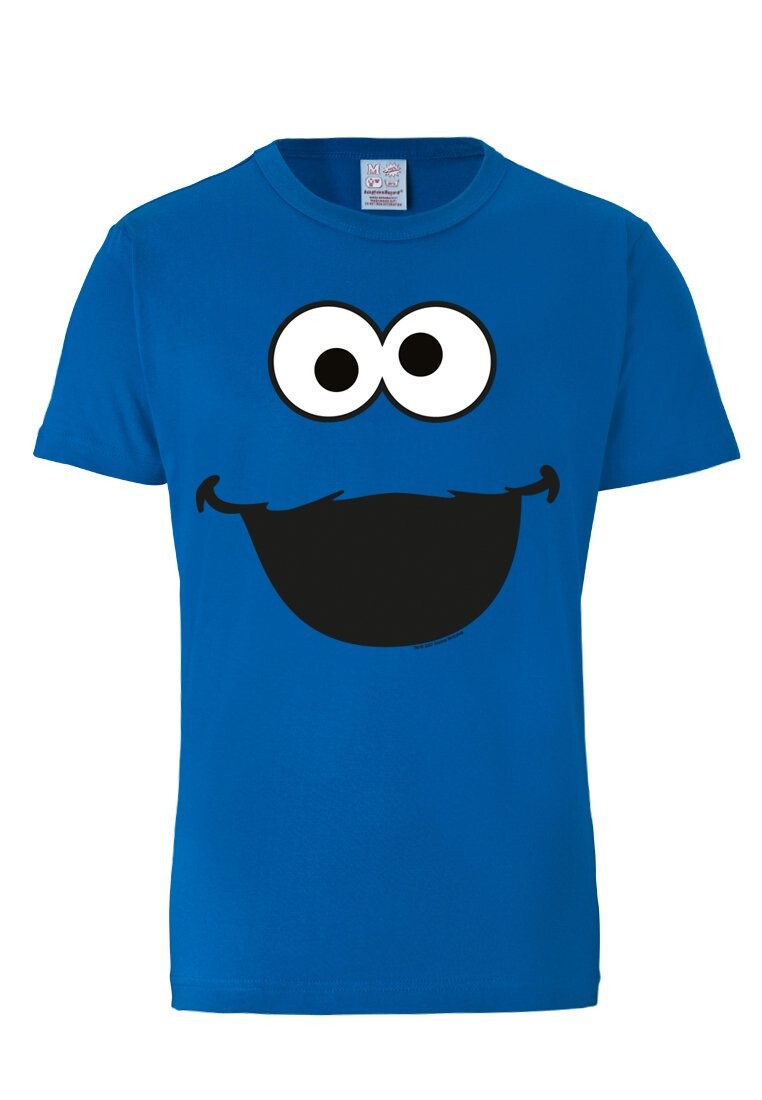 

Футболка с принтом COOKIE MONSTER LOGOSHIRT, цвет blau