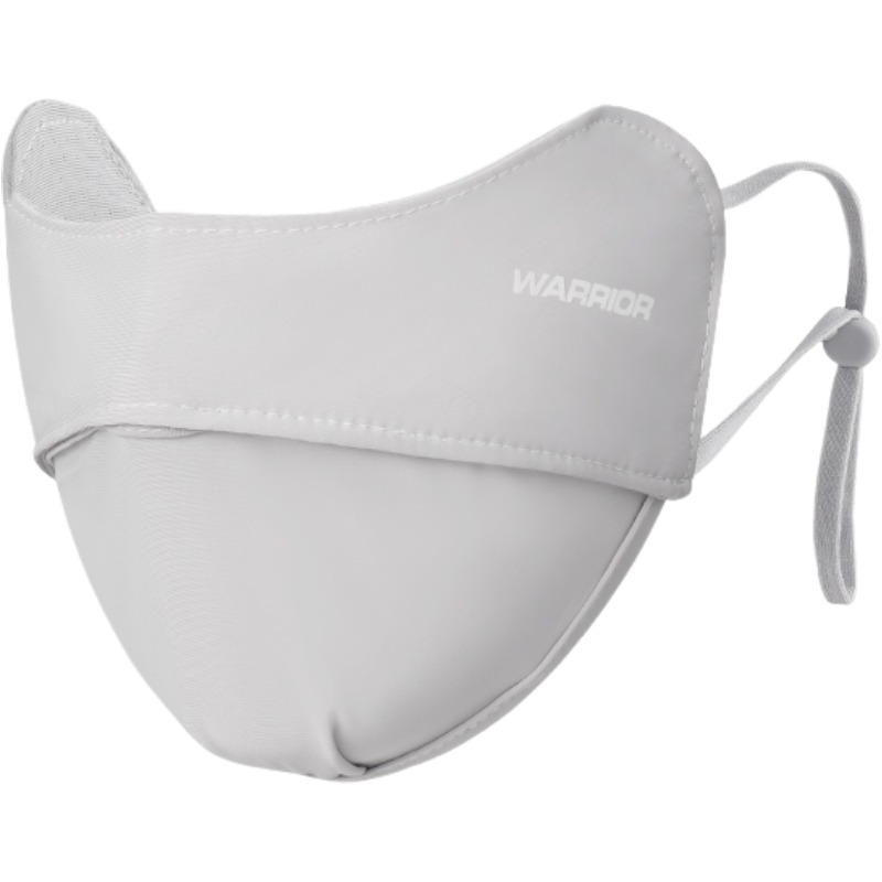 

Маска для защиты от солнца из полиэстера Unisex WARRIOR, mist серый[eye protection angle]