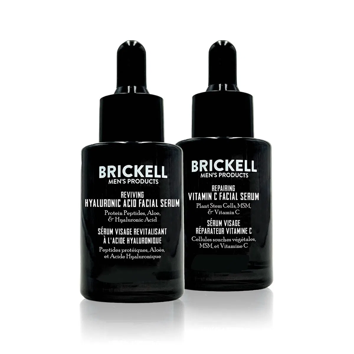 Мужской дневной и ночной набор сывороток для лица от Brickell Men's Products Brickell Men'S Products