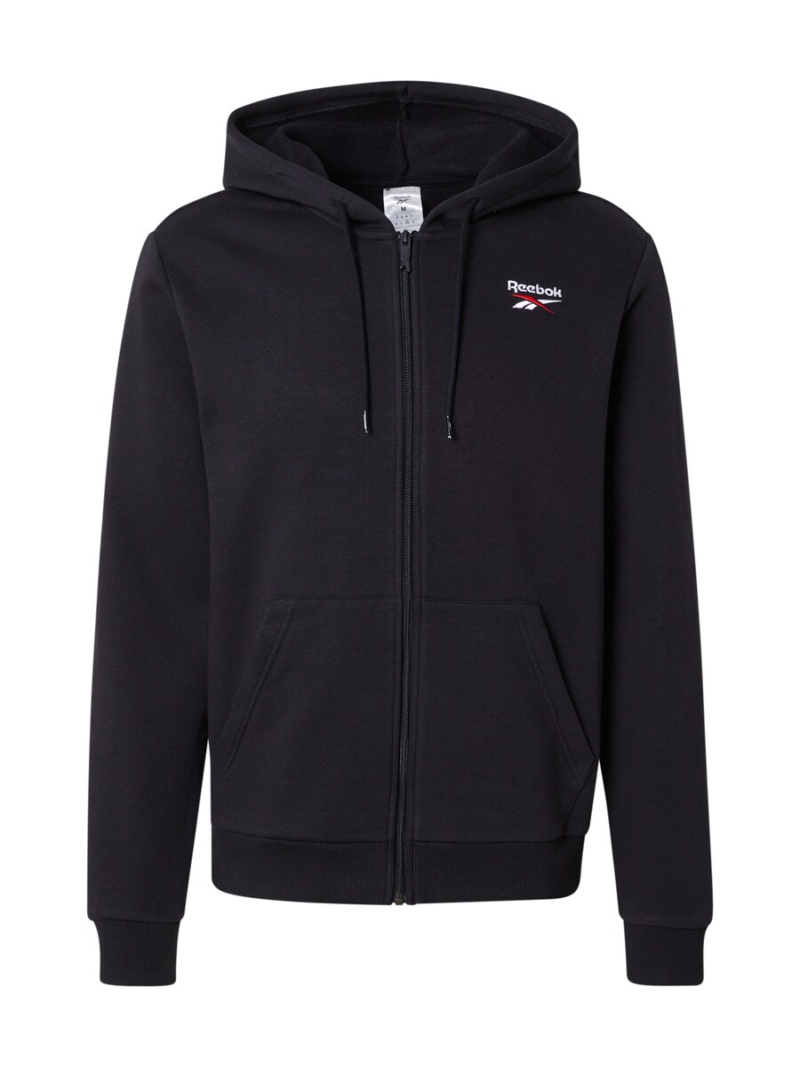 

Спортивная толстовка с капюшоном на молнии Reebok, черный