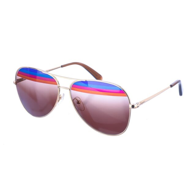 

Солнцезащитные очки Sf172S Salvatore Ferragamo, желтый