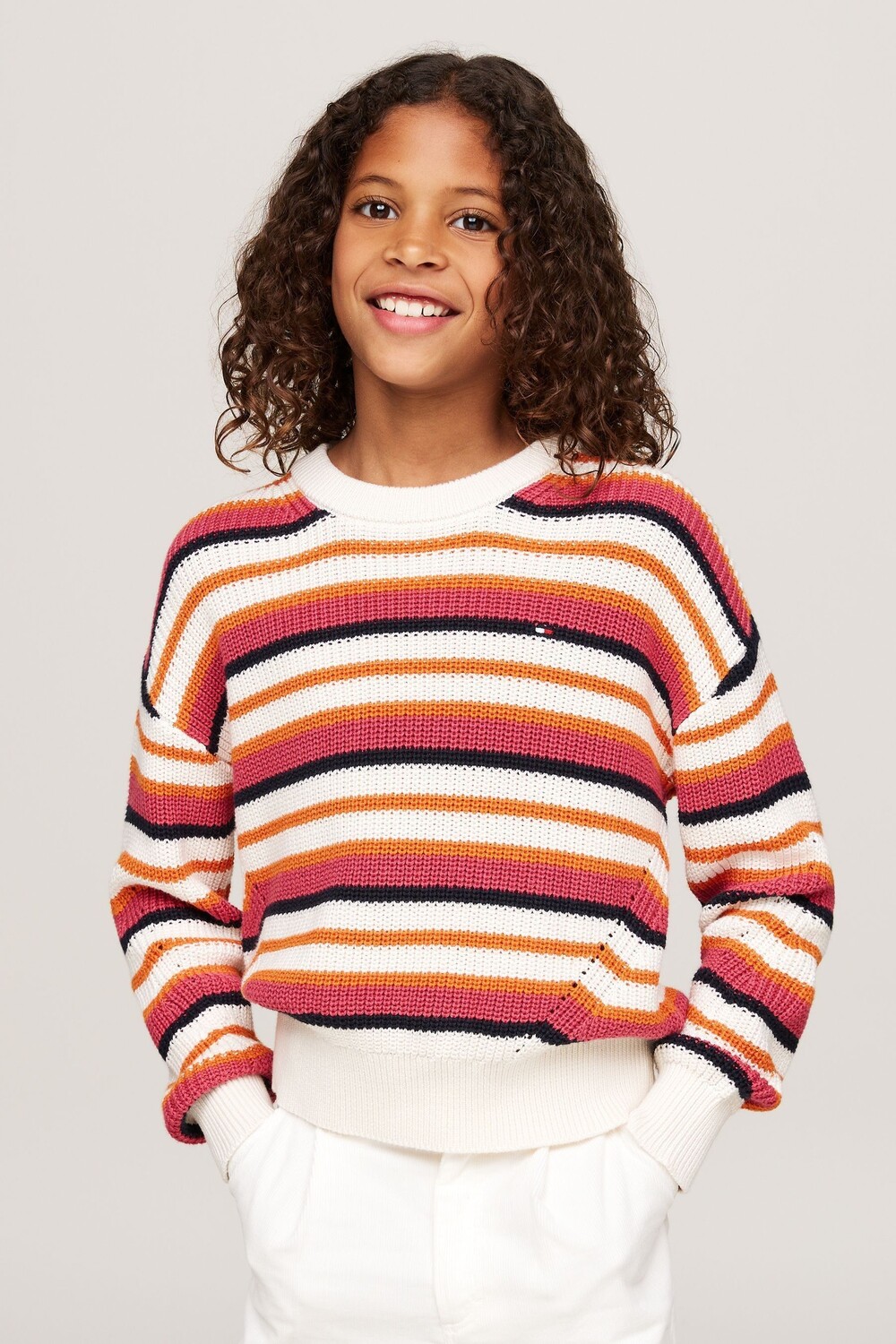 

Основная полоска свитер Tommy Hilfiger, белый