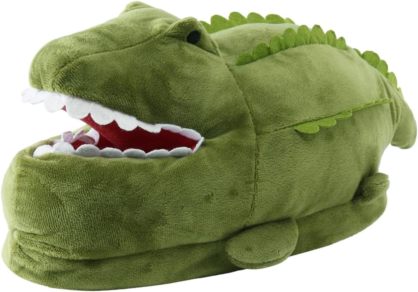 

Забавные тапочки Dsisskai унисекс, оригинальные шуточные подарки для взрослых, милые домашние зимние пушистые тапочки, противоскользящие мягкие домашние тапочки для женщин и мужчин, зеленый