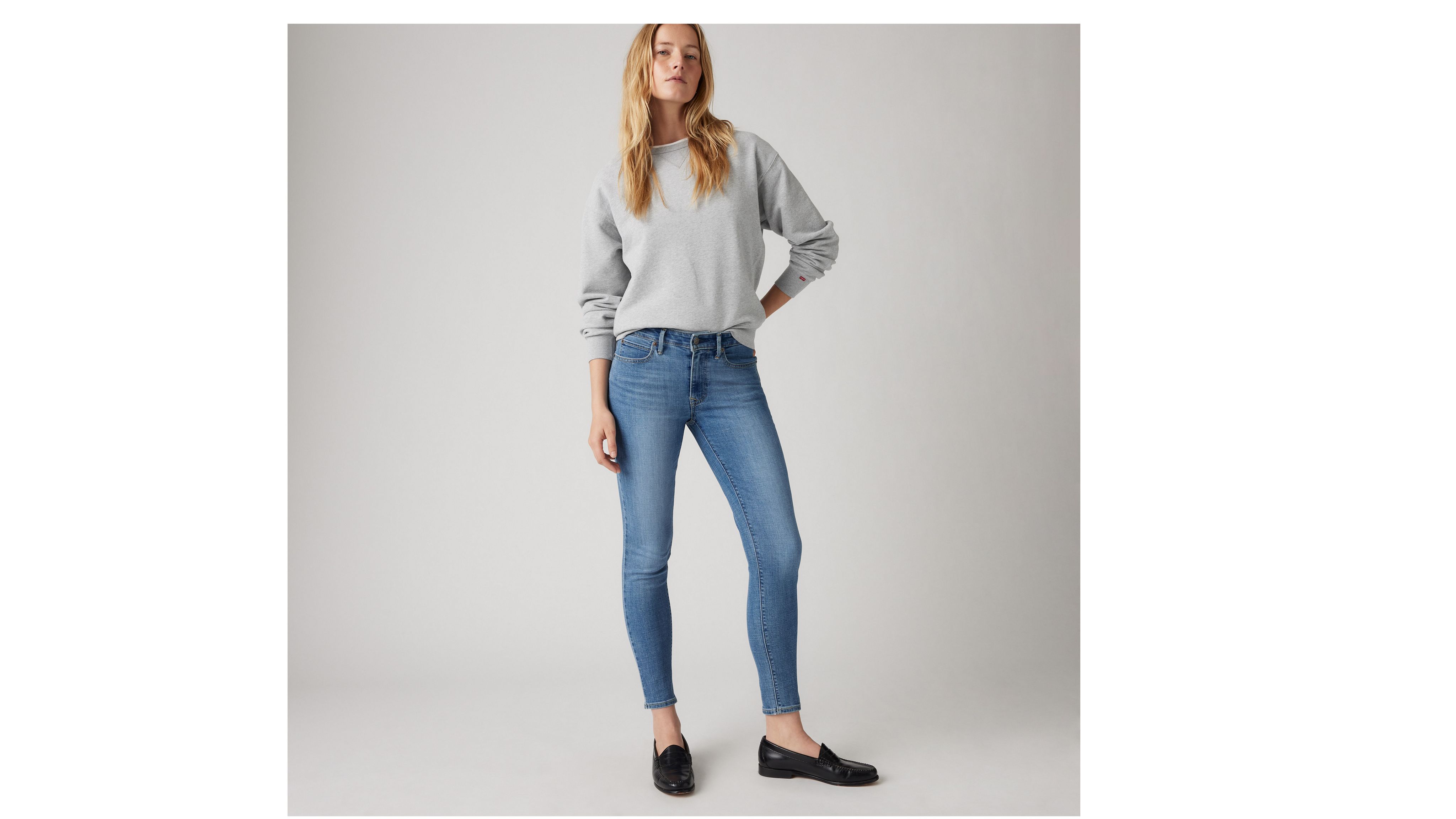 

711 Узкие женские джинсы Levi's, Eternal Indigo Mid - Medium Wash