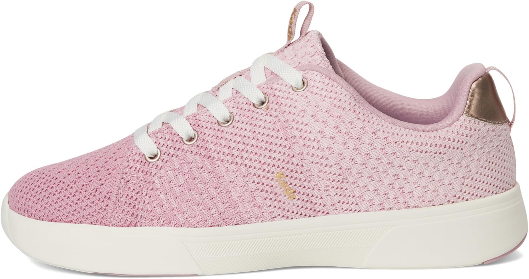 Кроссовки Keds Bliss Walk Lace-Up, Light Pink/Mauve Ombre Eng Knit — фото 4