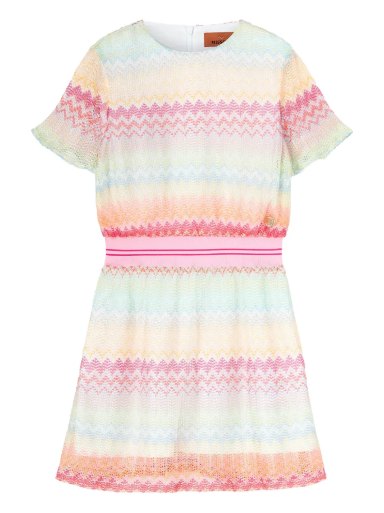 

Missoni платье с узором зигзаг, синий