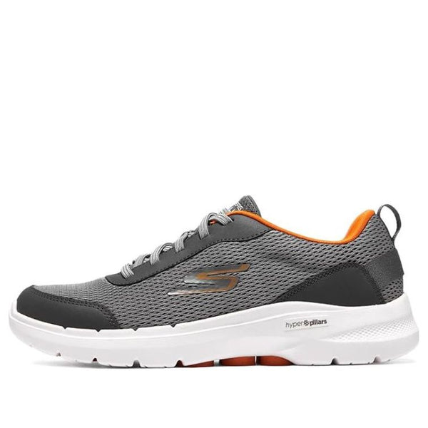 

Кроссовки go walk 6 'grey green' Skechers, серый