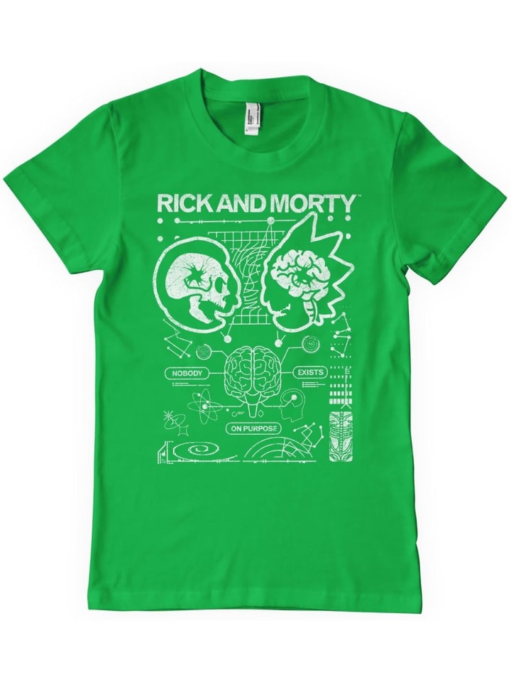 

Футболка Nobody Exists On Purpose T-Shirt Rick and Morty, зеленый