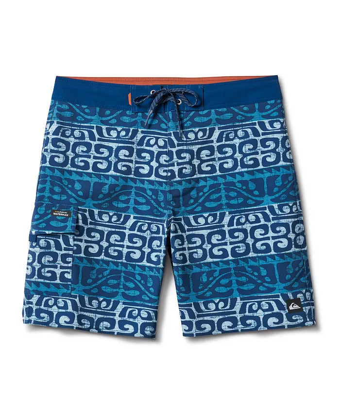 

Короткие плавки Quiksilver Men's Stacked 19 Boardshort Quiksilver Waterman, синий