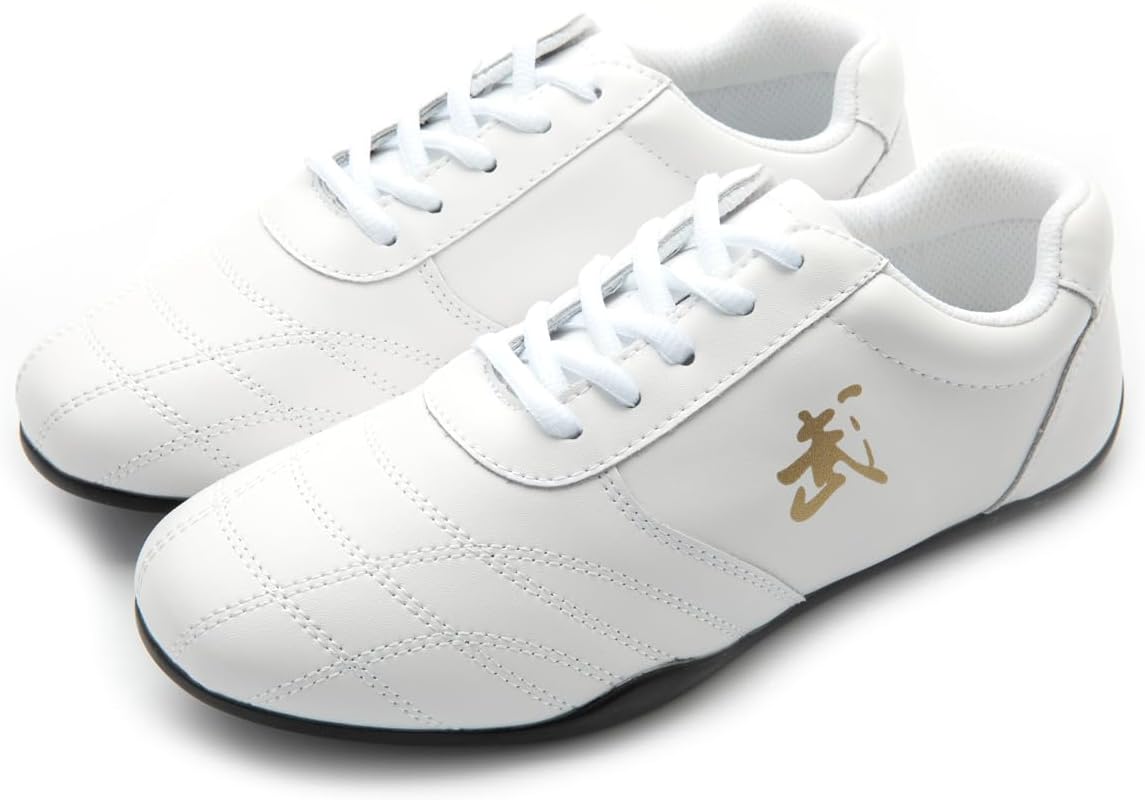 

Кроссовки для традиционных боевых искусств для мужчин и женщин, легкие обувь для тренировок ушу, дышащие туфли для тайцзи и кунг-фу Ukuboxbag, белый