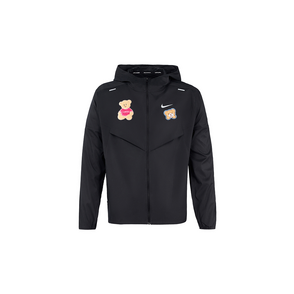 

Nike Мужская дышащая одежда с защитой от солнца черного цвета, Black
