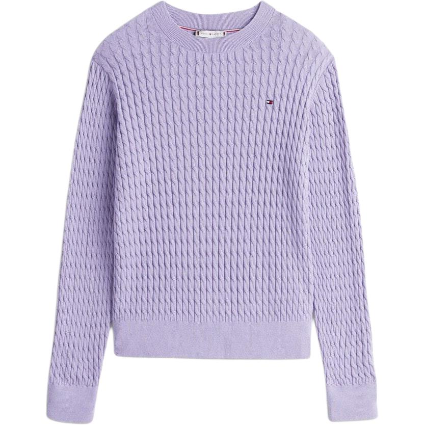 

Свитер FW25 женский Tommy Hilfiger, фиолетовый