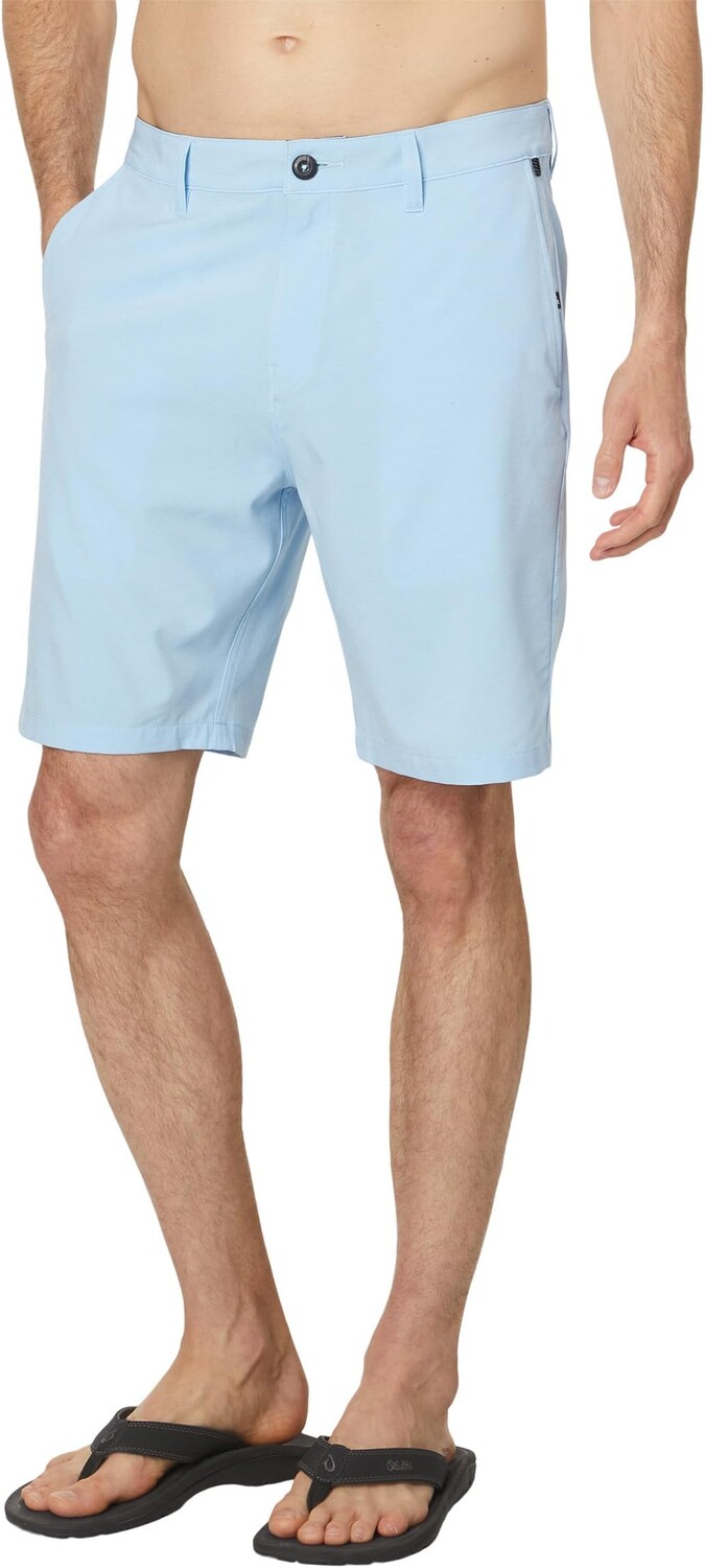

Шорты Quiksilver 20" Union Heather Amphibian Shorts, цвет Blue Bell