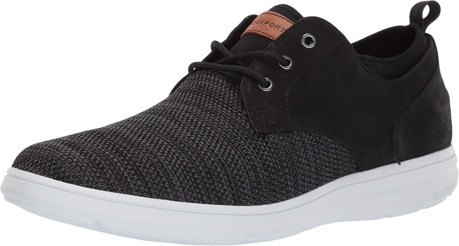 

Мужские оксфордские кроссовки Rockport Zaden с простым носком, черный