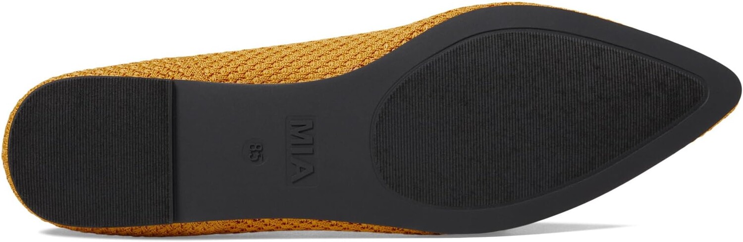Туфли на плоской подошве MIA Kerri-K, цвет Mustard — фото 3