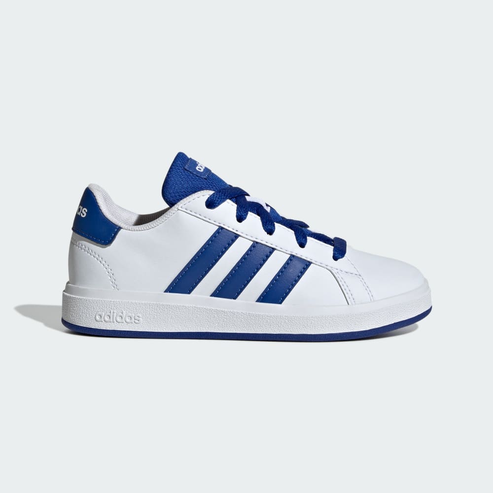 

Кроссовки Adidas Grand Court Lifestyle Tennis Lace-Up Shoes, цвет Cloud White/Royal Blue/Core Black