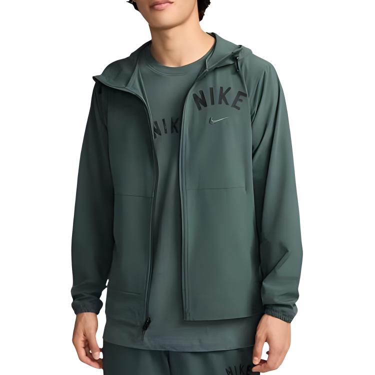 Nike Куртка мужская винтажная зеленая черная, Vintage Green/Black — фото 4