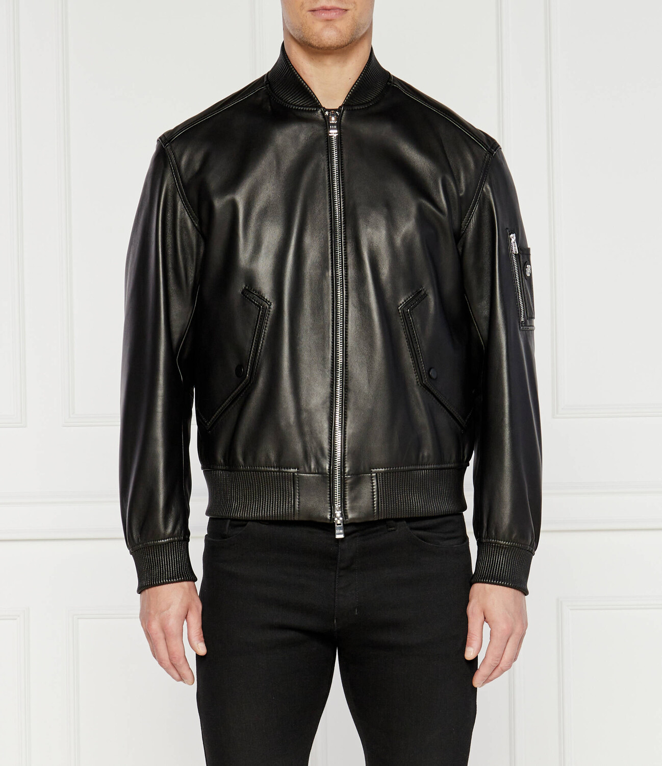 

Куртка BOSS BLACK maidoc Regular Fit, черный