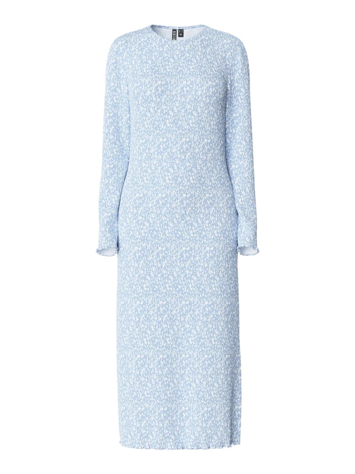 

Платье до колена Pieces, кашемировый синий