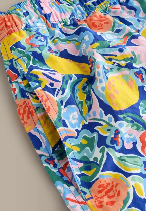 Плавки Next, Regular fit signature liberty print swim shorts, синий фруктовый — фото 3