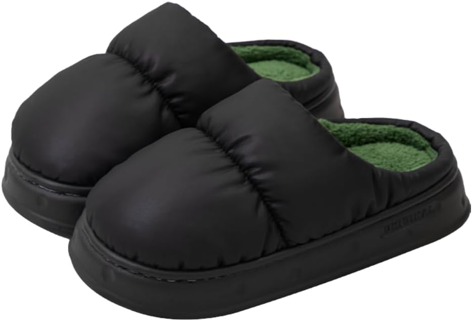 

Тапочки с плюшевой подкладкой (унисекс) Biuhfn, черный