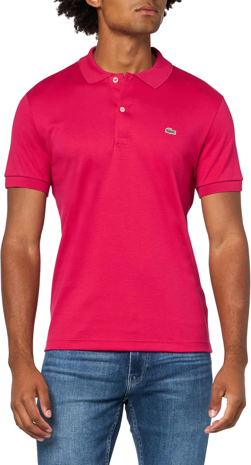 

Lacoste мужская спортивная поло с коротким рукавом Super Light, Bigarreau Cherry, Красный, Lacoste мужская спортивная поло с коротким рукавом Super Light, Bigarreau Cherry