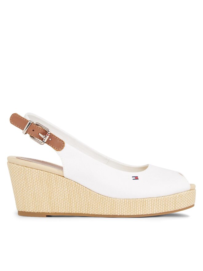 

Эспадрильи Tommy Hilfiger Iconic Elba Sling Back Wedge, белый