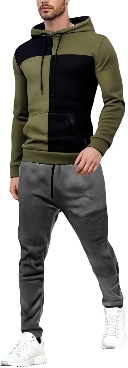 Спортивный костюм мужской из флиса, Light Green