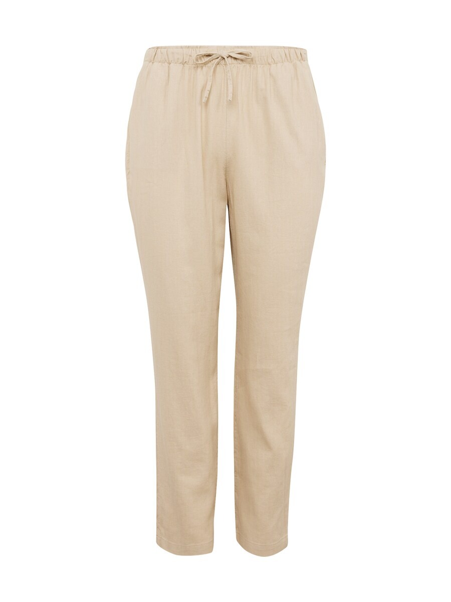 

Тканевые брюки ONLY Carmakoma Loose fit Pants CARCARO, бежевый