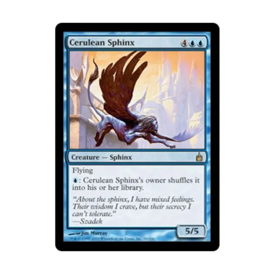 

CCG Лазурный сфинкс (клавиша R), MTG - Ravnica
