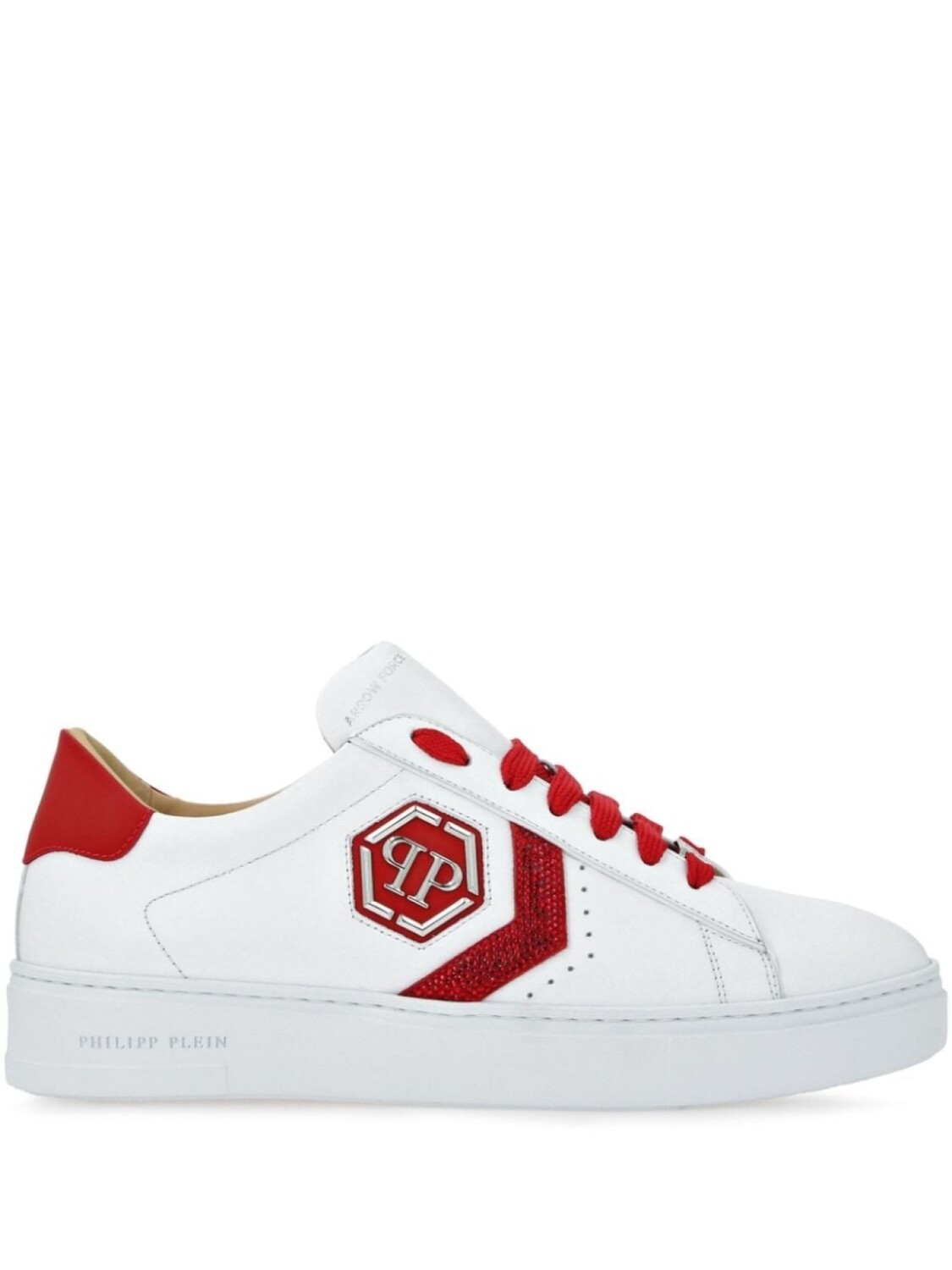 

Philipp Plein кожаные кроссовки, белый