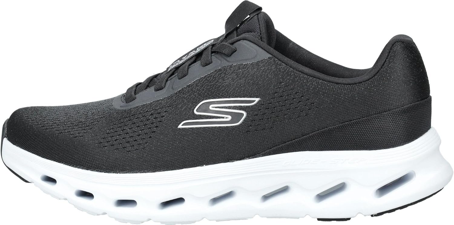 Мужские кроссовки Skechers Go Walk Glide Step 2.0 Vic, белый/черный — фото 2