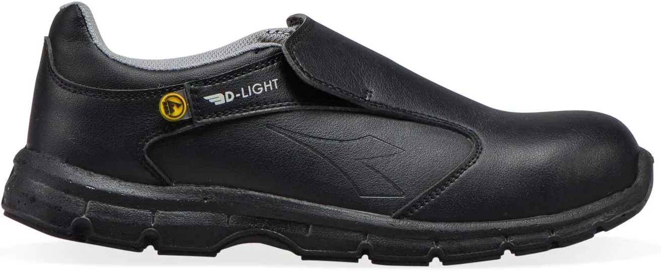 Рабочие кроссовки Utility Diadora - низкие рабочие кроссовки Run Text Low S1P SRC ESD для мужчин и женщин, 80013 Black — фото 2