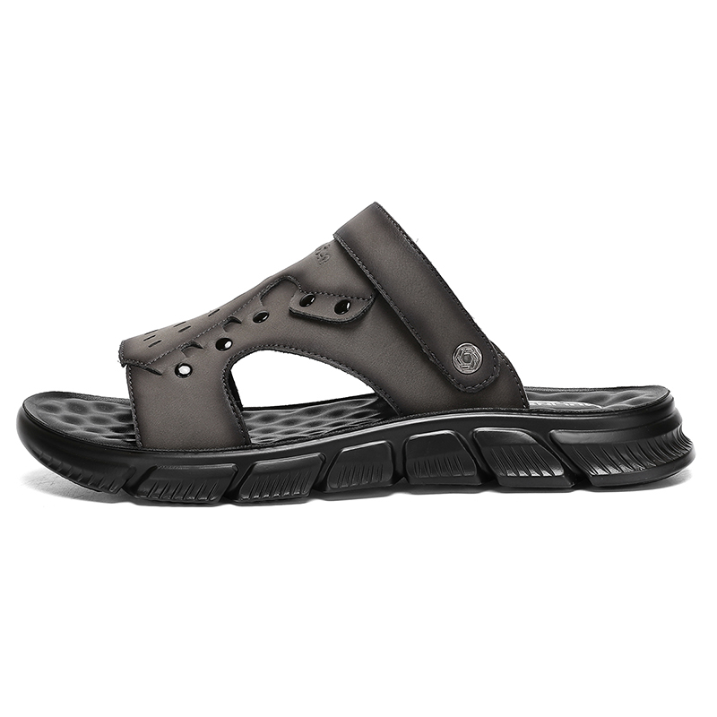 

Mulinsen Мужские пляжные сандалии Black/Gray - Gray, цвет Gray