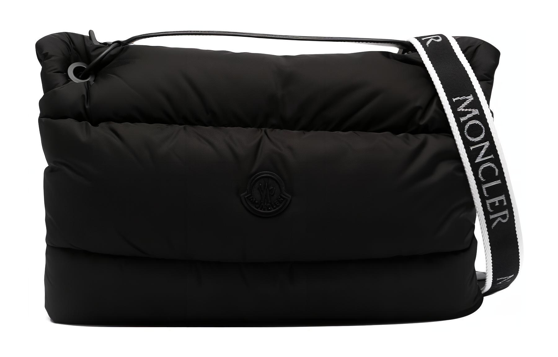 

Нейлоновая сумка-шоппер, шоппер, дамская сумка, дорожная сумка Women's Black Moncler