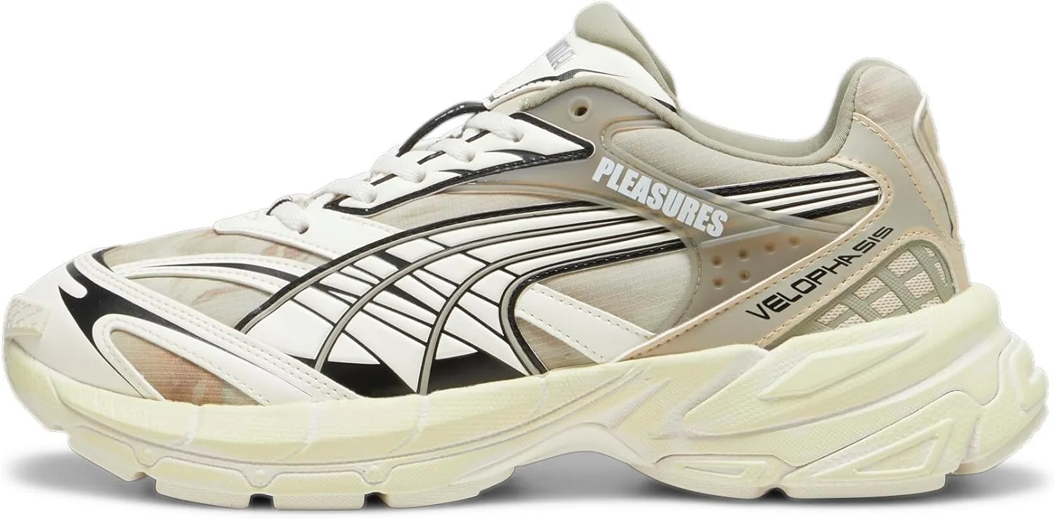 Мужские кроссовки PUMA Velophasis Overdyed Pleasures, зеленый/желтый