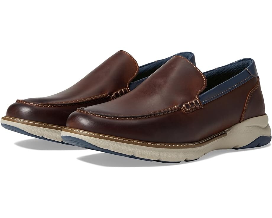 

Лоферы Florsheim Frenzi Moc Toe Venetian Loafer, цвет Brown Crazy Horse