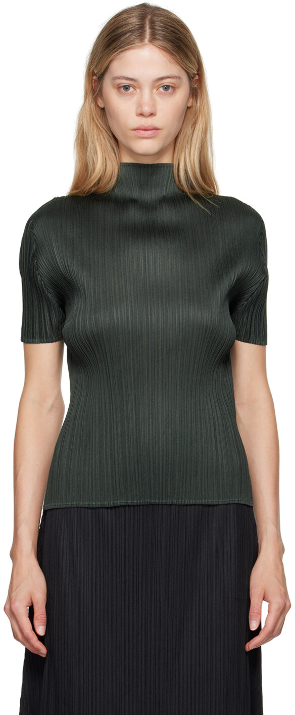 

Серая футболка Monthly Colors May PLEATS PLEASE ISSEY MIYAKE