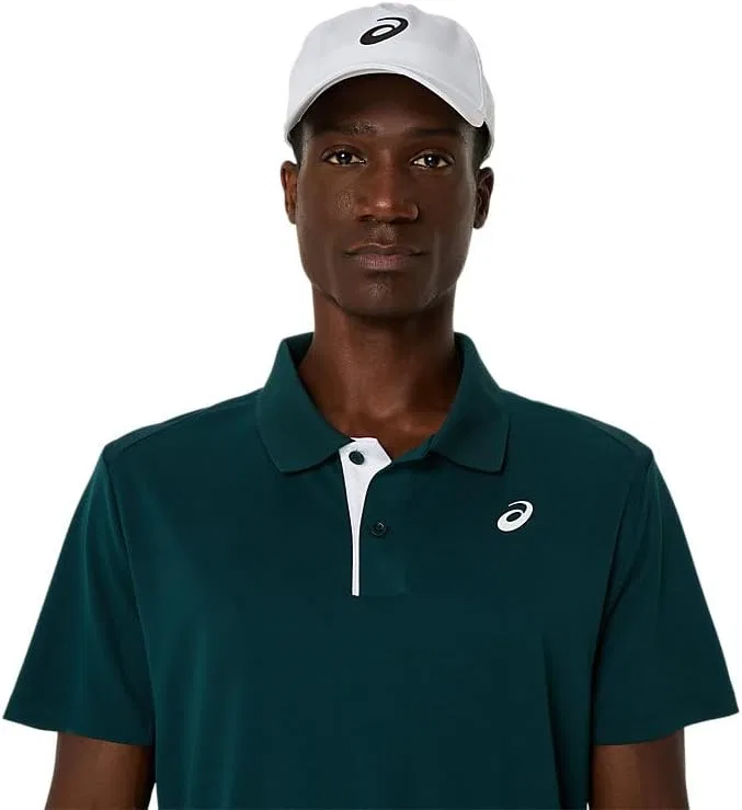 Мужская теннисная одежда ASICS Court Polo, Saxon Green — фото 3