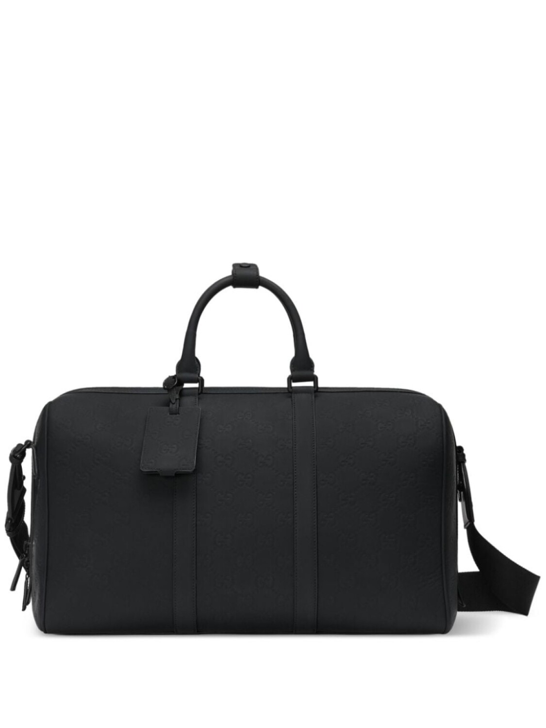 

Gucci большая дорожная сумка с логотипом GG, черный