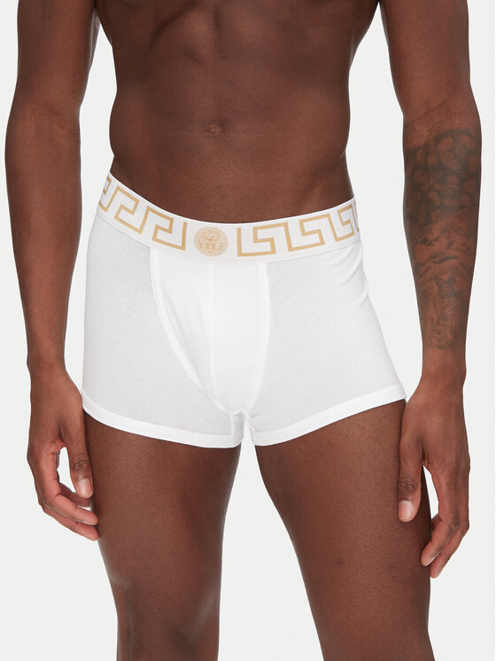 

Комплект из 3 трусов-боксеров AU10326 Versace, белый
