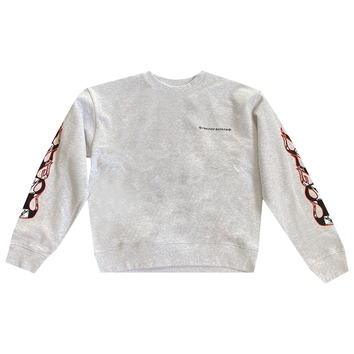 

Chrome Hearts x Matty Boy Brain Crewneck, Heather Grey
