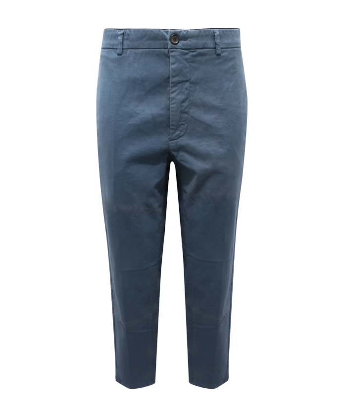 

Брюки в итальянском стиле, изготовленные в Италии. Department Five, синий